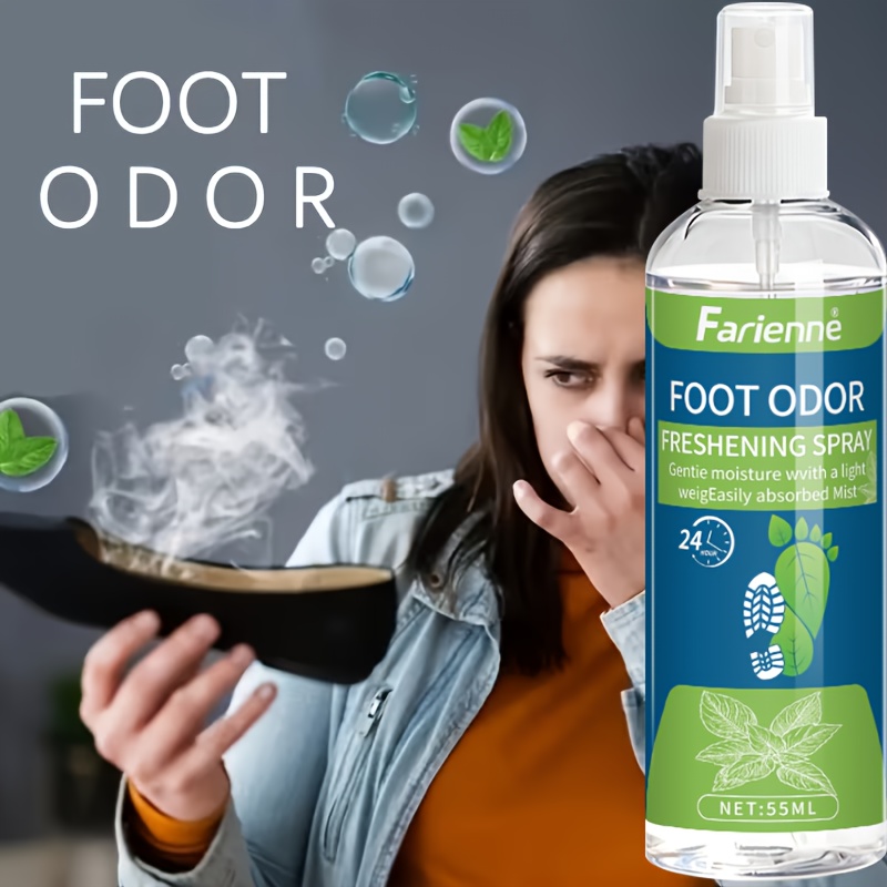 Scent Eliminator Spray - 55ml Foot Shoes Deodorizer Spray Lemon