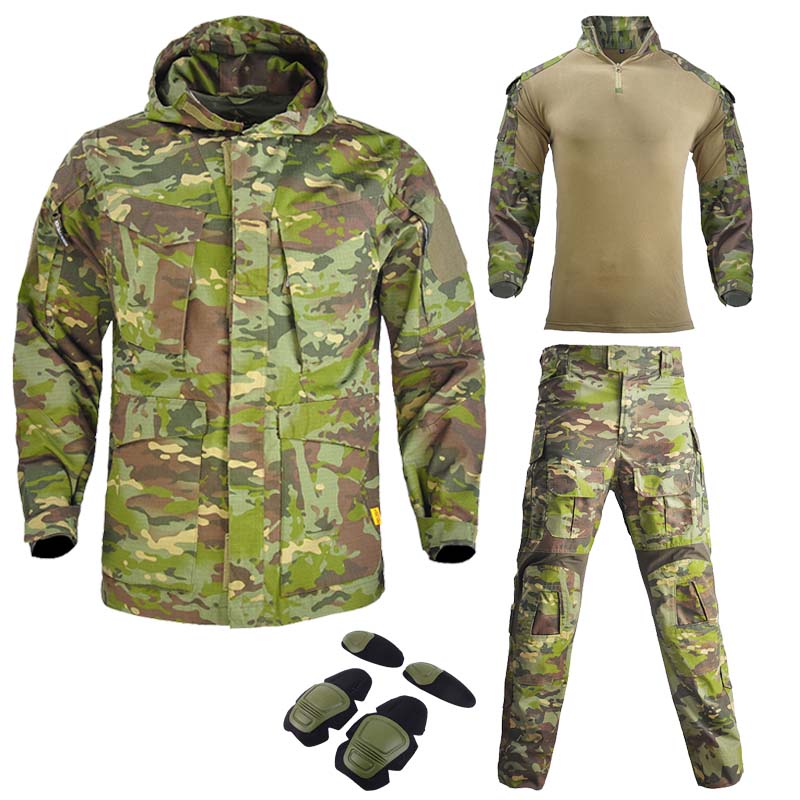 Wildman Hunting & Outdoor Linton'S Corner Silver Lakes - Men Outdoor Tactic Jacket+G3 Pants+shirt with