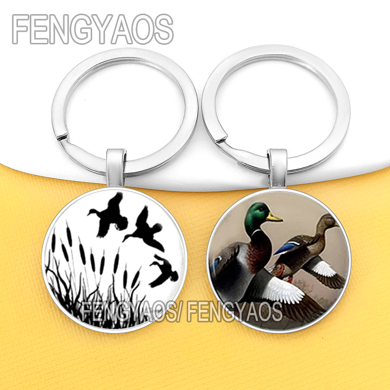 Black Wild Duck Keyrings for D - Wildman Hunting & Outdoor Linton'S Corner Silver Lakes review and price