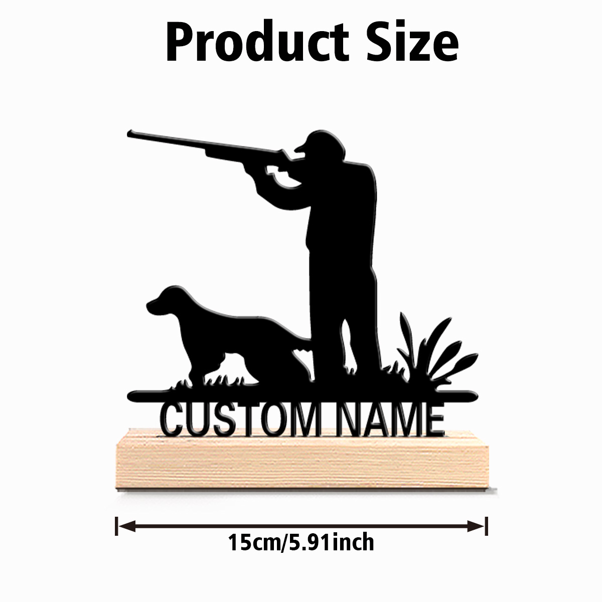 1pc Fashion ersonalized Custom - Hunting Dog Outdoor review and price