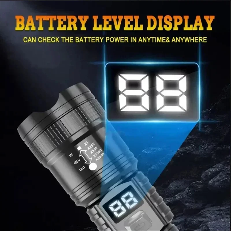 Rechargeable LED Flashlight 10 - Tactical Flashlight Rechargeable review and price