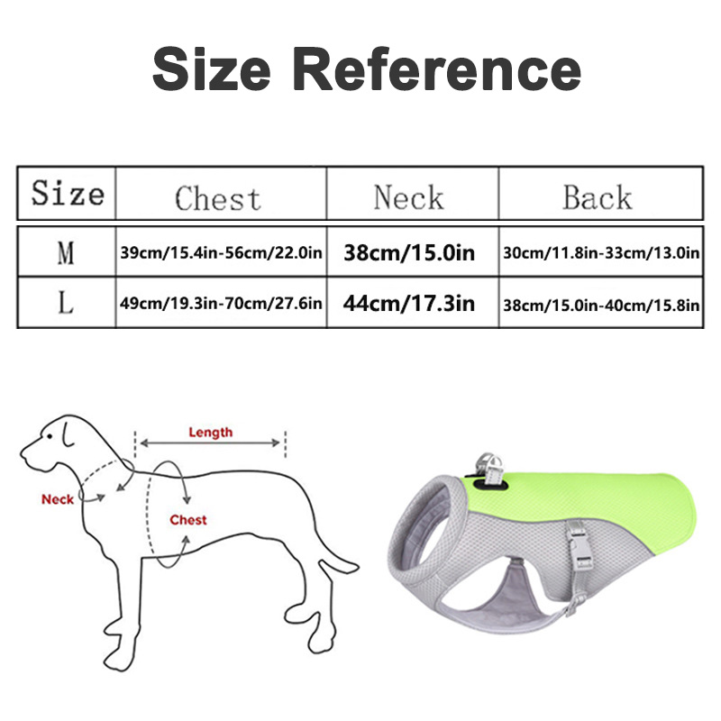medium-sized dog Cooling Vest  - Hunting Dog Outdoor review and price
