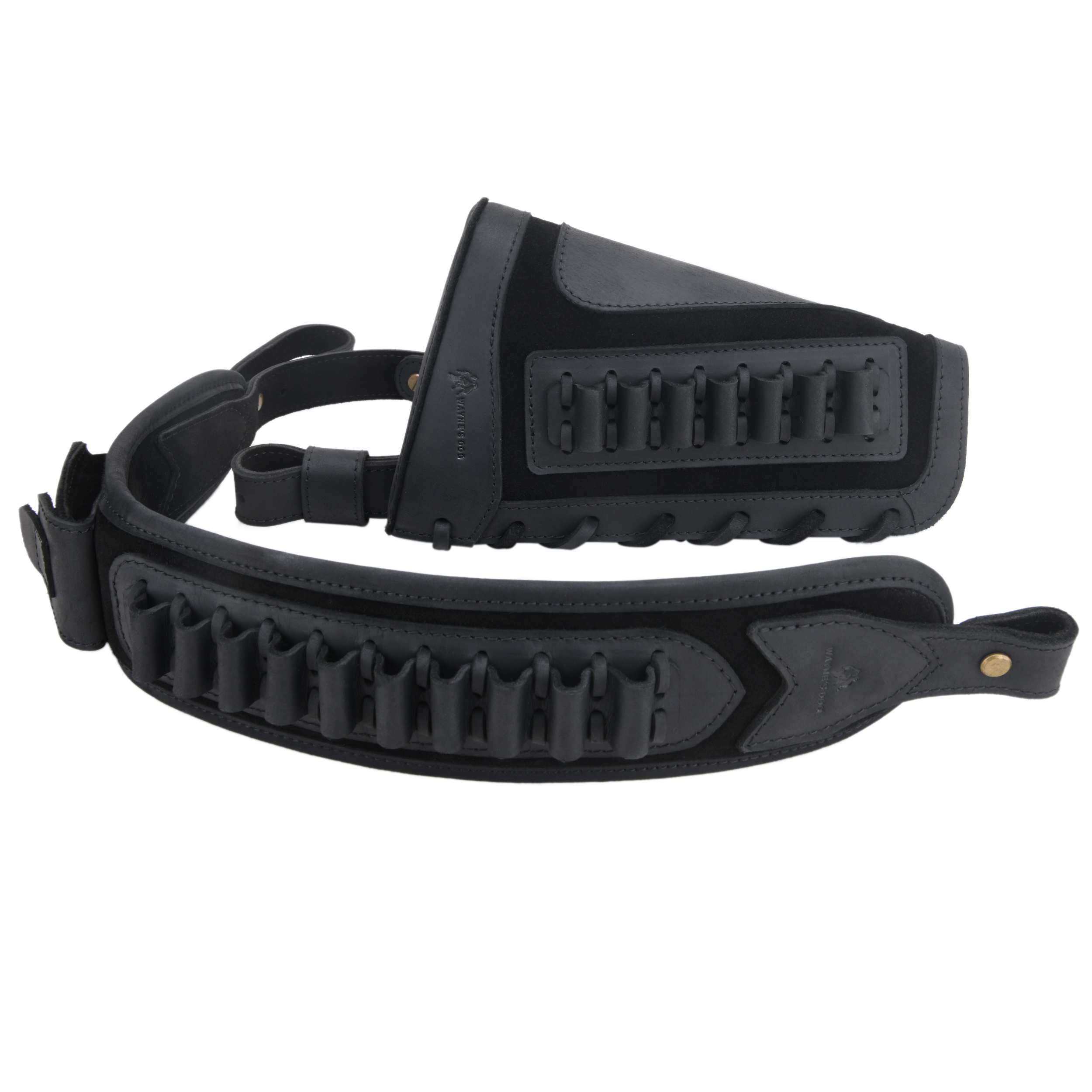 Vinatge Leather Rifle Buttstoc - Rifle Sling Swivel review and price