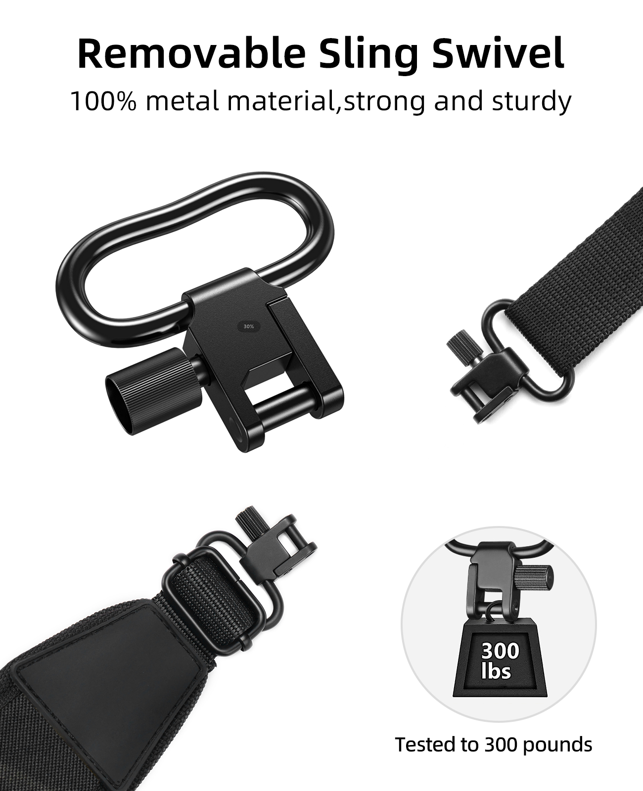 Two Point Rifle Sling with Wid - Rifle Sling Swivel review and price