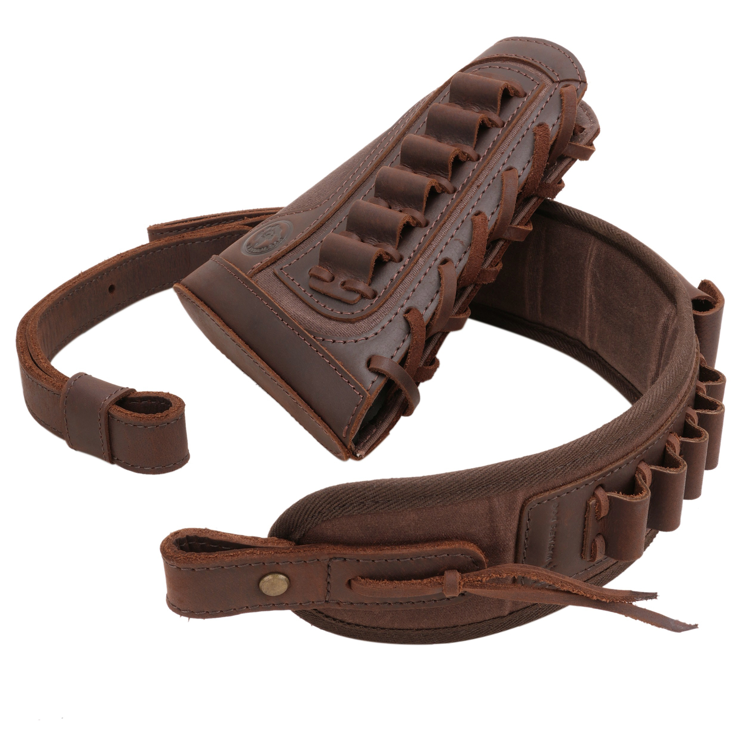 Tactical Leather Buttstock Amm - Rifle Sling Swivel review and price