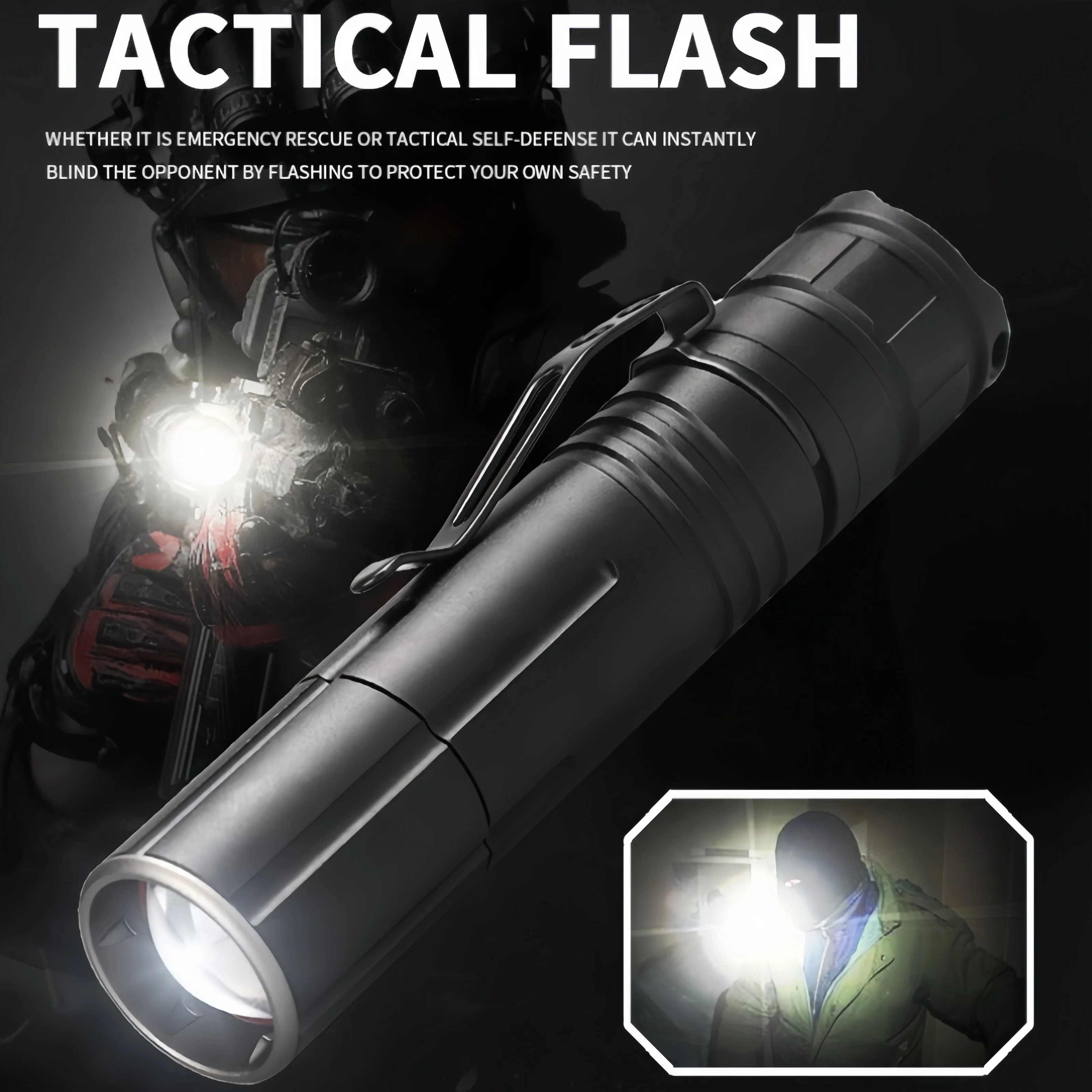 JIASHUAIXIN New XHP50 Zoom Typ - Tactical Flashlight Rechargeable review and price