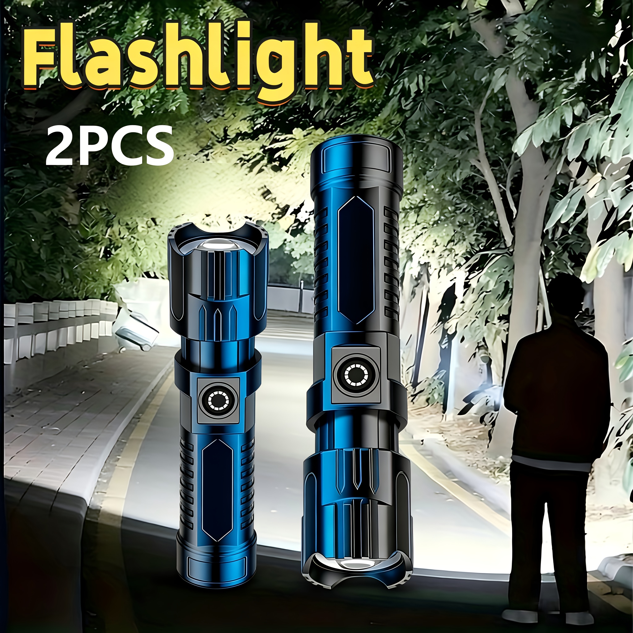 Tactical LED Flashlight 2000LM - Tactical Flashlight Rechargeable review and price
