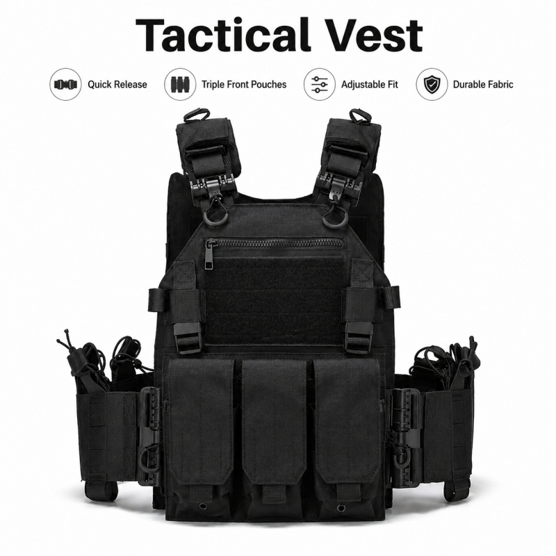 Tactical Vest Polyester Carrie - Outdoor Hunting Vest review and price