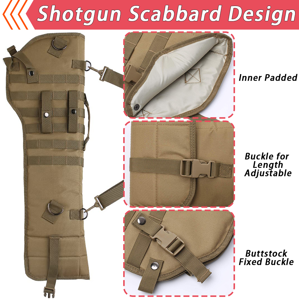 Tactical Rifle Scabbard Padded - Rifle Sling Swivel review and price