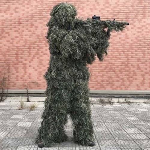 Forest Camouflage Uniform Gill - Outdoor Hunting Movies review and price
