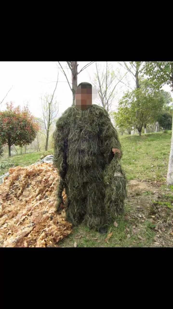 Forest Camouflage Uniform Gill - Outdoor Hunting Movies review and price