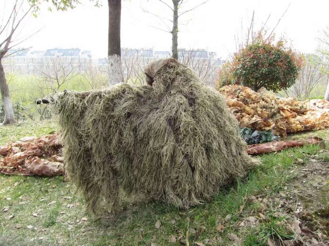 Forest Camouflage Uniform Gill - Outdoor Hunting Movies review and price