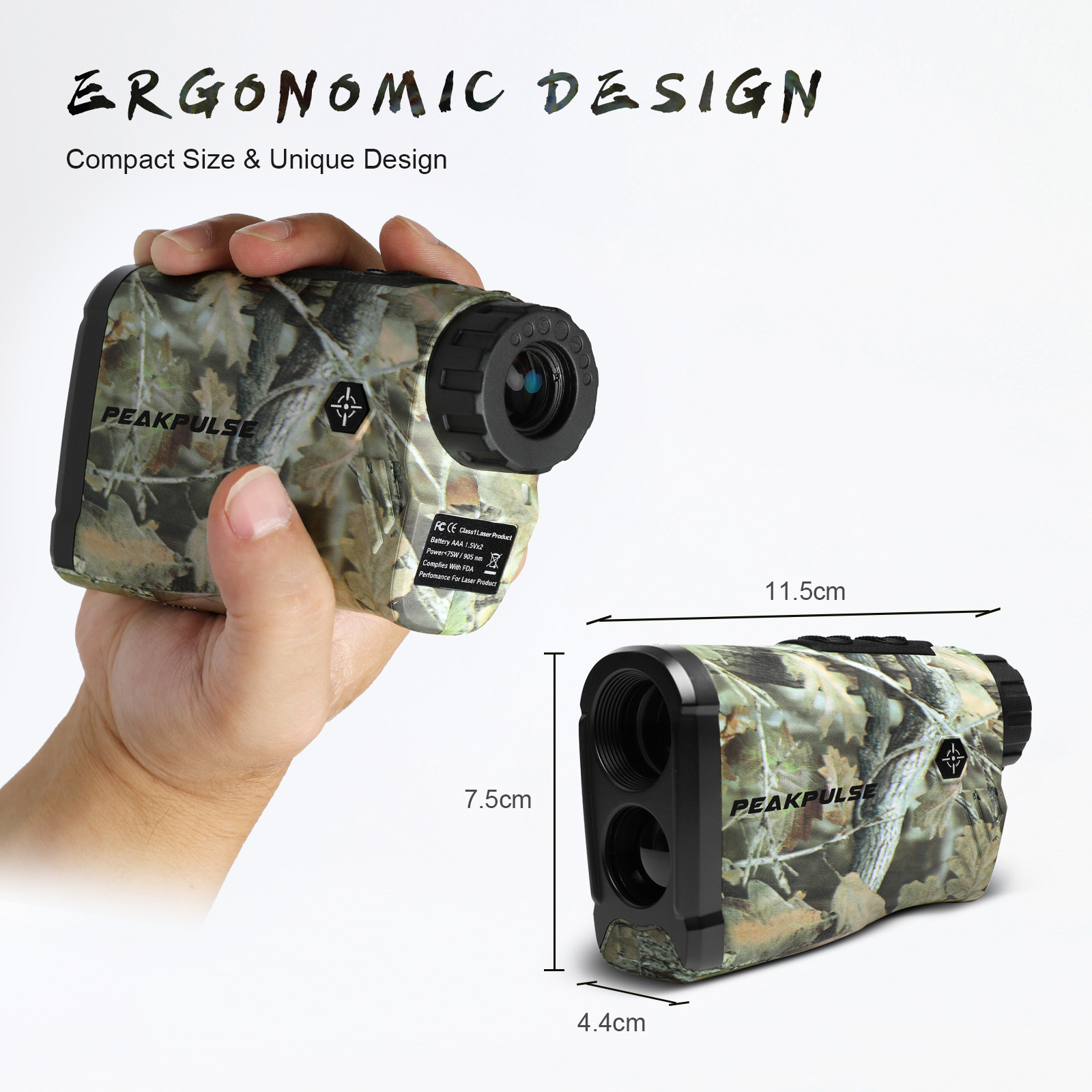 PEAKPULSE 1200M/ 1300 Yards Hu - Rangefinder Laser Hunting review and price