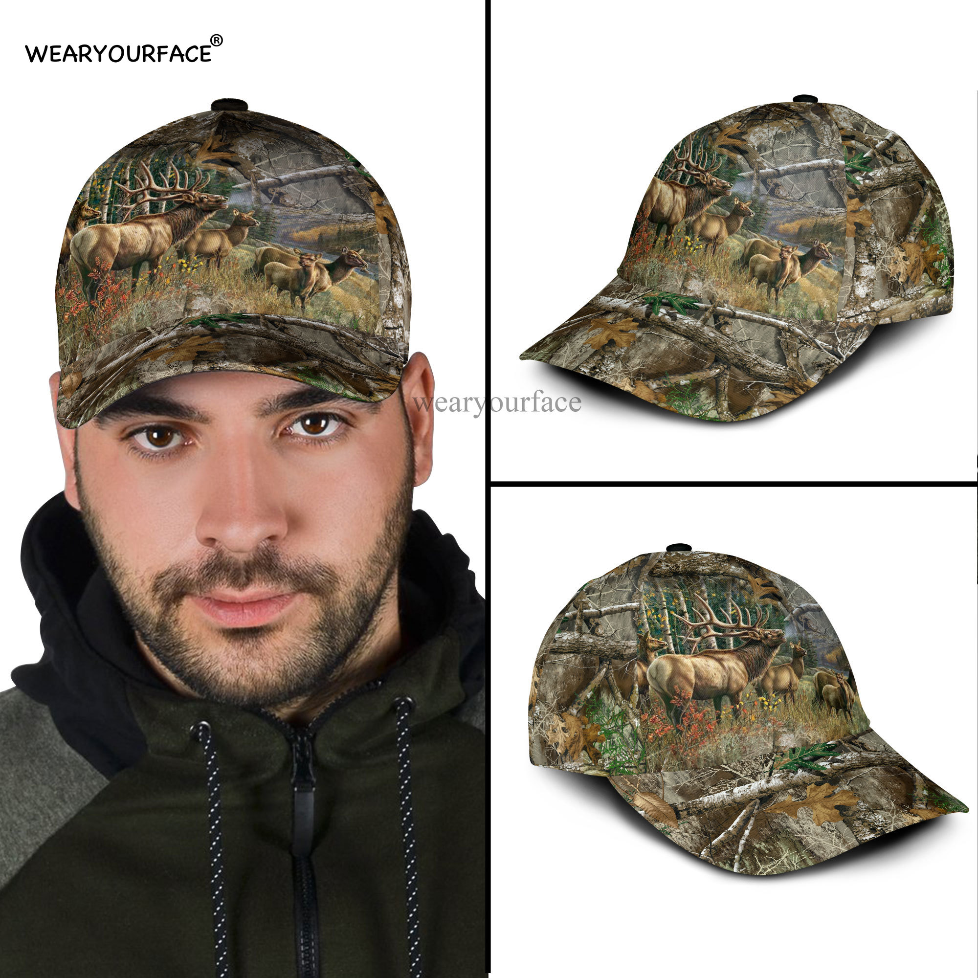 Baseball Cap Deer Hunting Wild - Hunting Dog Outdoor review and price