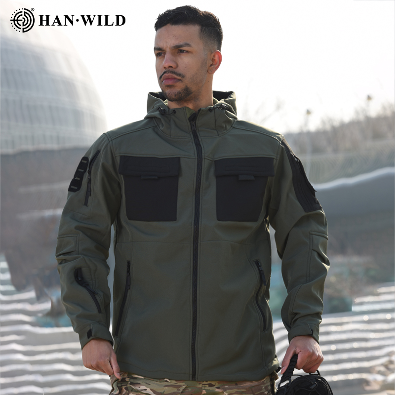 HAN WILD Softshell Jacekt Men  - Wildman Hunting & Outdoor Linton'S Corner Silver Lakes review and price
