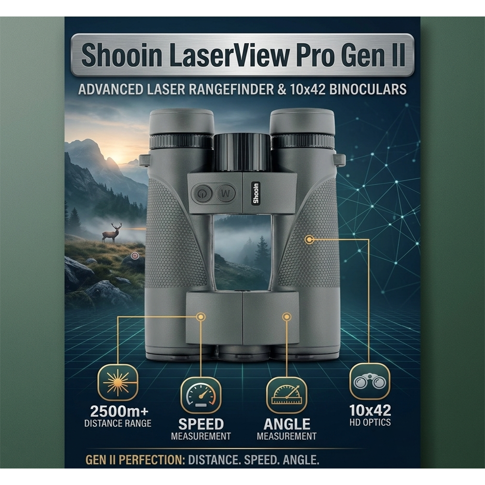 Shooin LaserView Pro Gen II La - Rangefinder Laser Hunting review and price