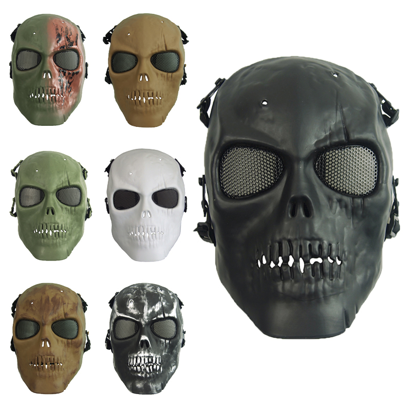 Airsoft Mask Camouflage Cospla - Outdoor Hunting Movies review and price