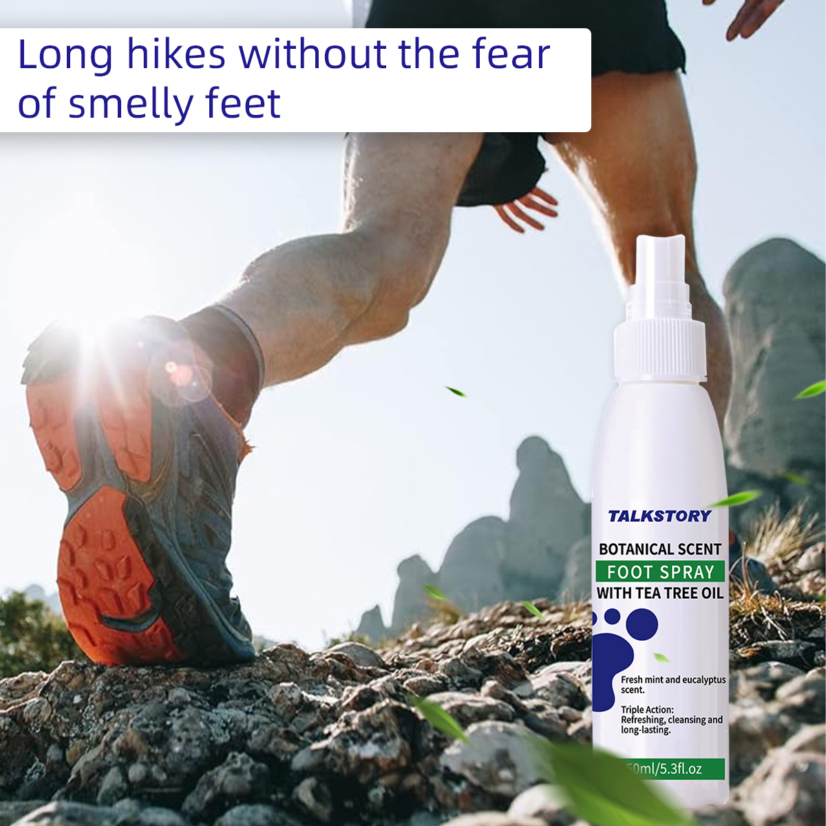 TALKSTORY Foot Deodorant Spray - Scent Eliminator Spray review and price
