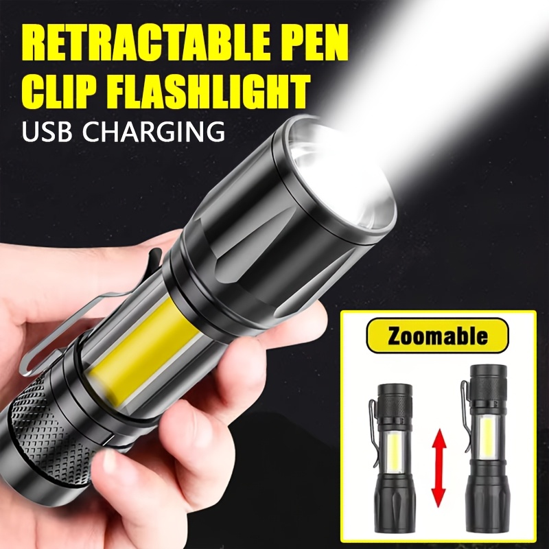 Portable COB+LED Camping Light - Tactical Flashlight Rechargeable review and price