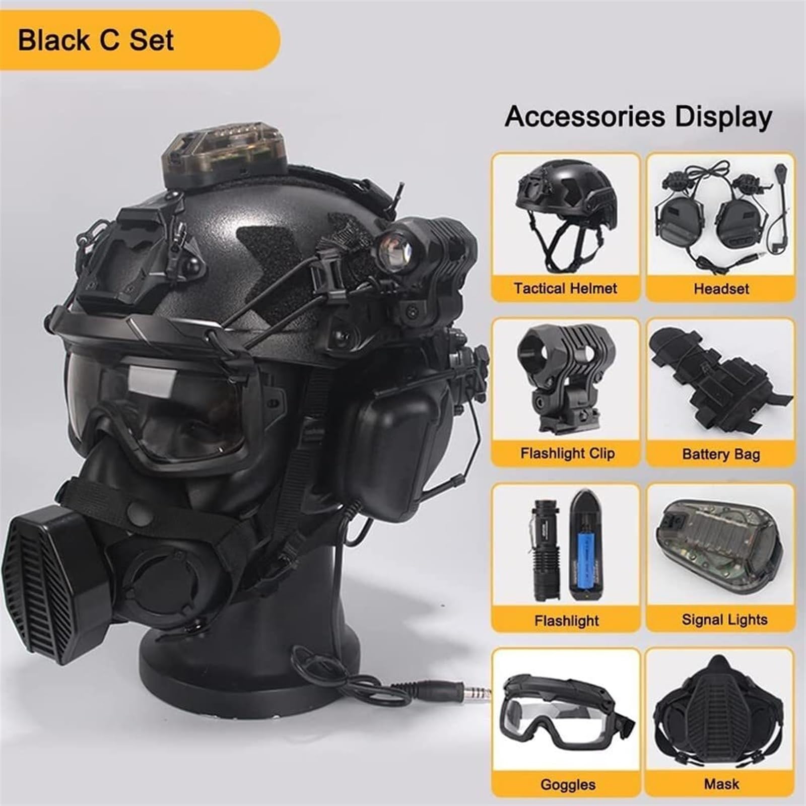 Airsoft Helmet Set with Noise  - Outdoor Hunting Movies review and price