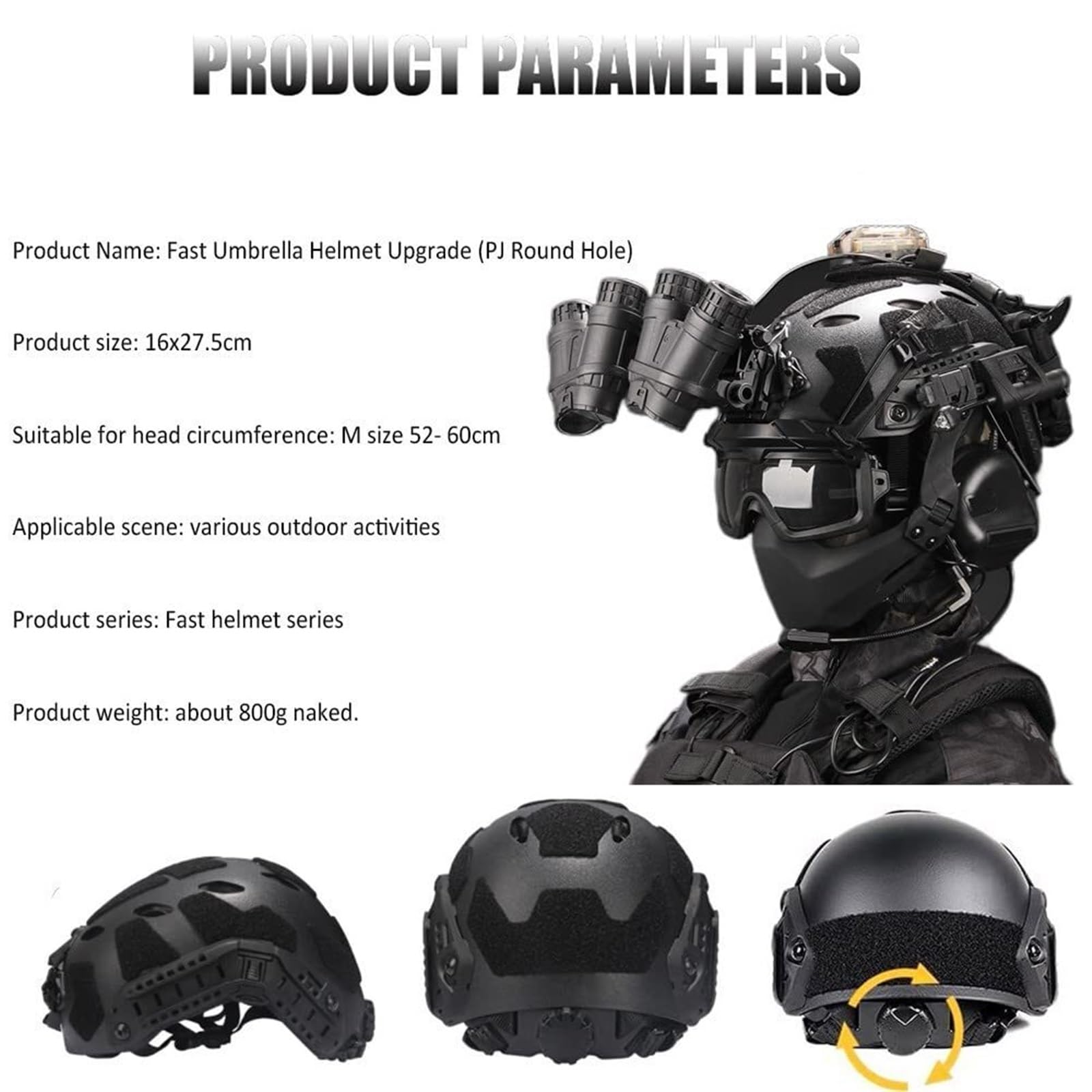 Airsoft Helmet Set with Noise  - Outdoor Hunting Movies review and price