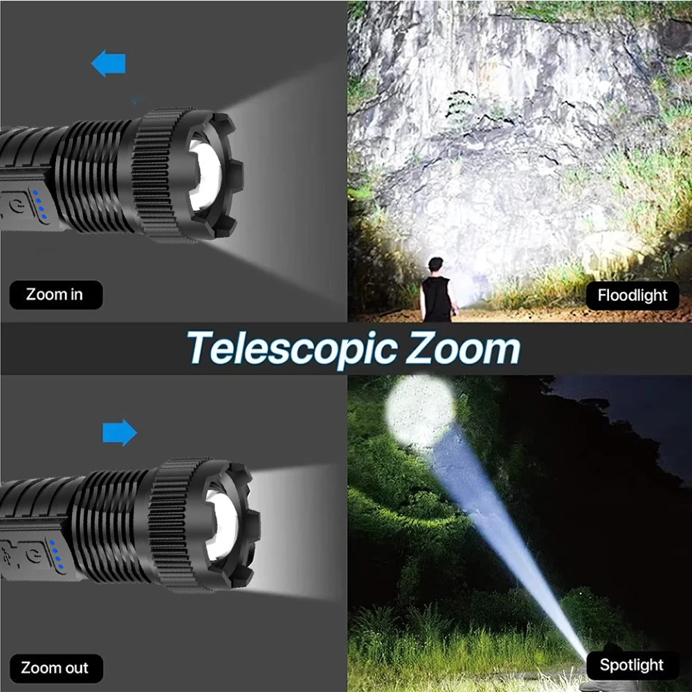 Ultra-bright LED Flashlight Re - Tactical Flashlight Rechargeable review and price
