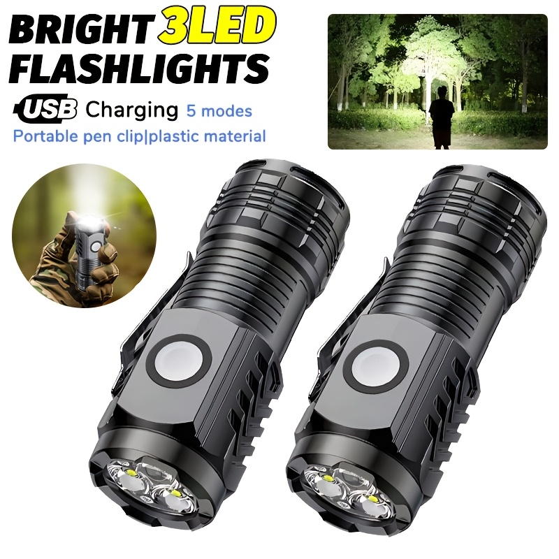 Portable Mini LED Handheld Fla - Tactical Flashlight Rechargeable review and price