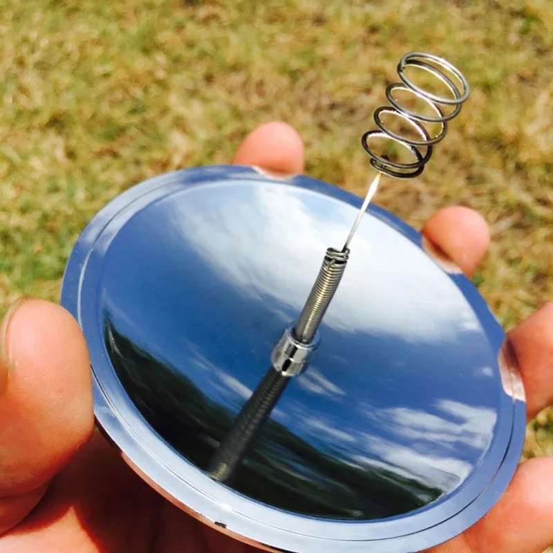 1PC Outdoor Solar Lighter Camp - Fire Starter Waterproof review and price