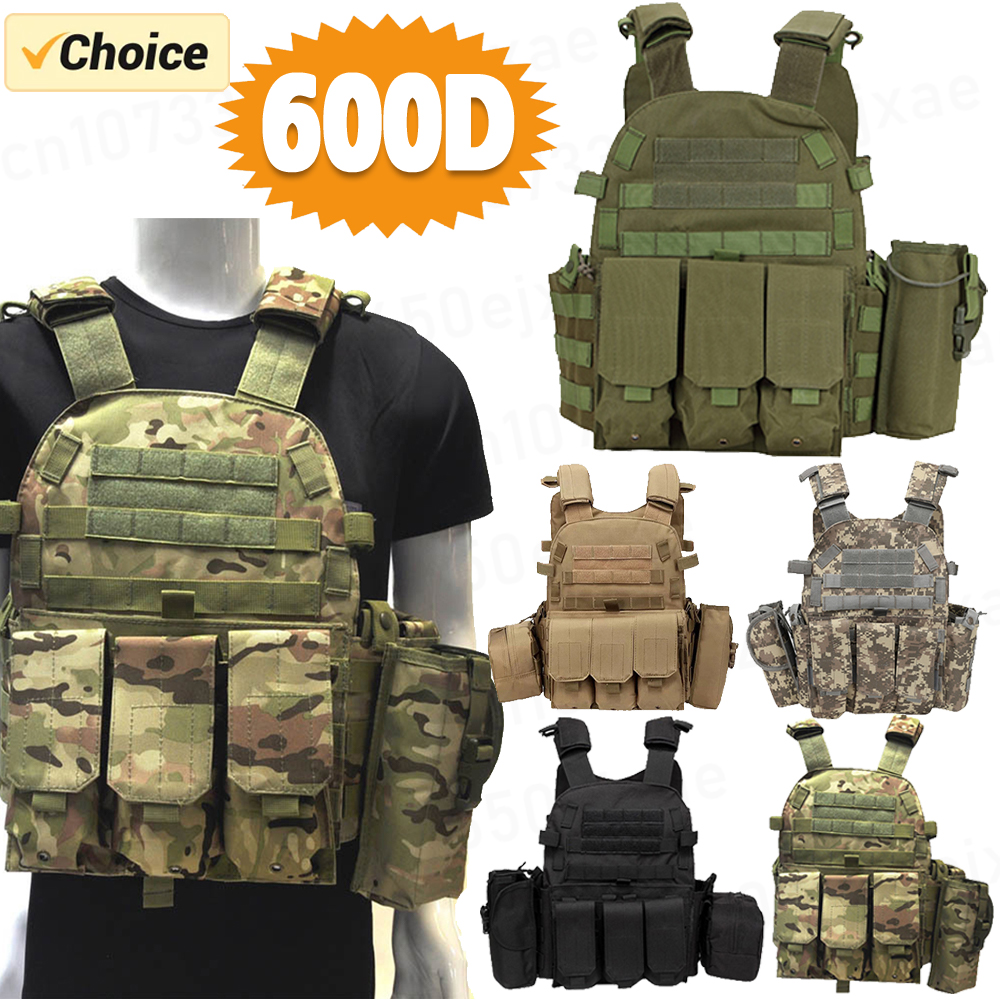 600D Nylon Tactical Vest MOLLE - Outdoor Hunting Vest review and price