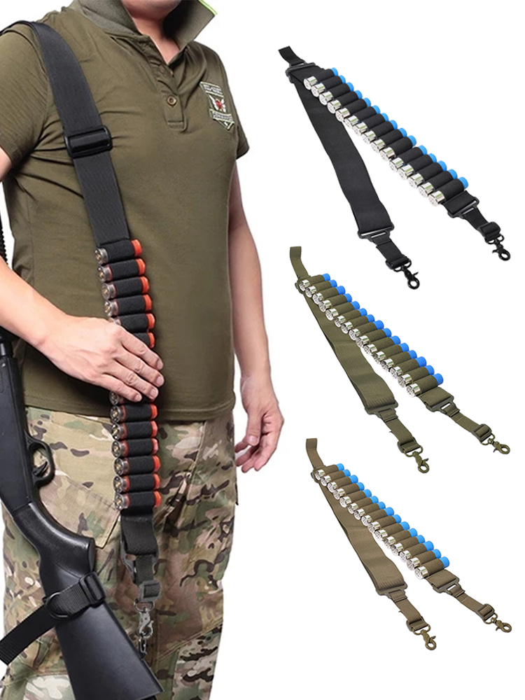 Tactical 15 Rounds Ammo Shell  - Rifle Sling Swivel review and price