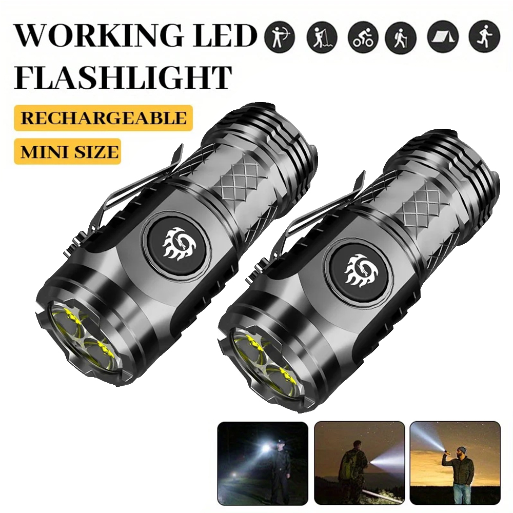 High Strong Power LED Flashlig - Tactical Flashlight Rechargeable review and price