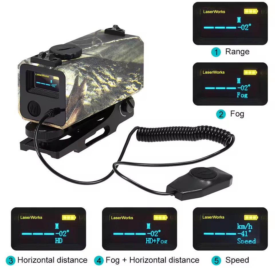 Mini Laser Automatic Range Fin - Rangefinder Laser Hunting review and price