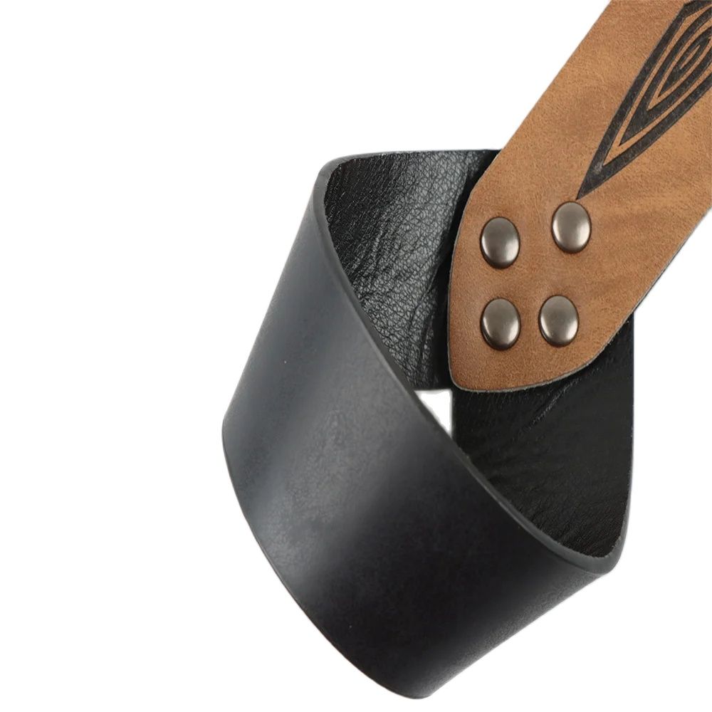 1pc Medieval PU Leather Sword  - Outdoor Hunting Movies review and price