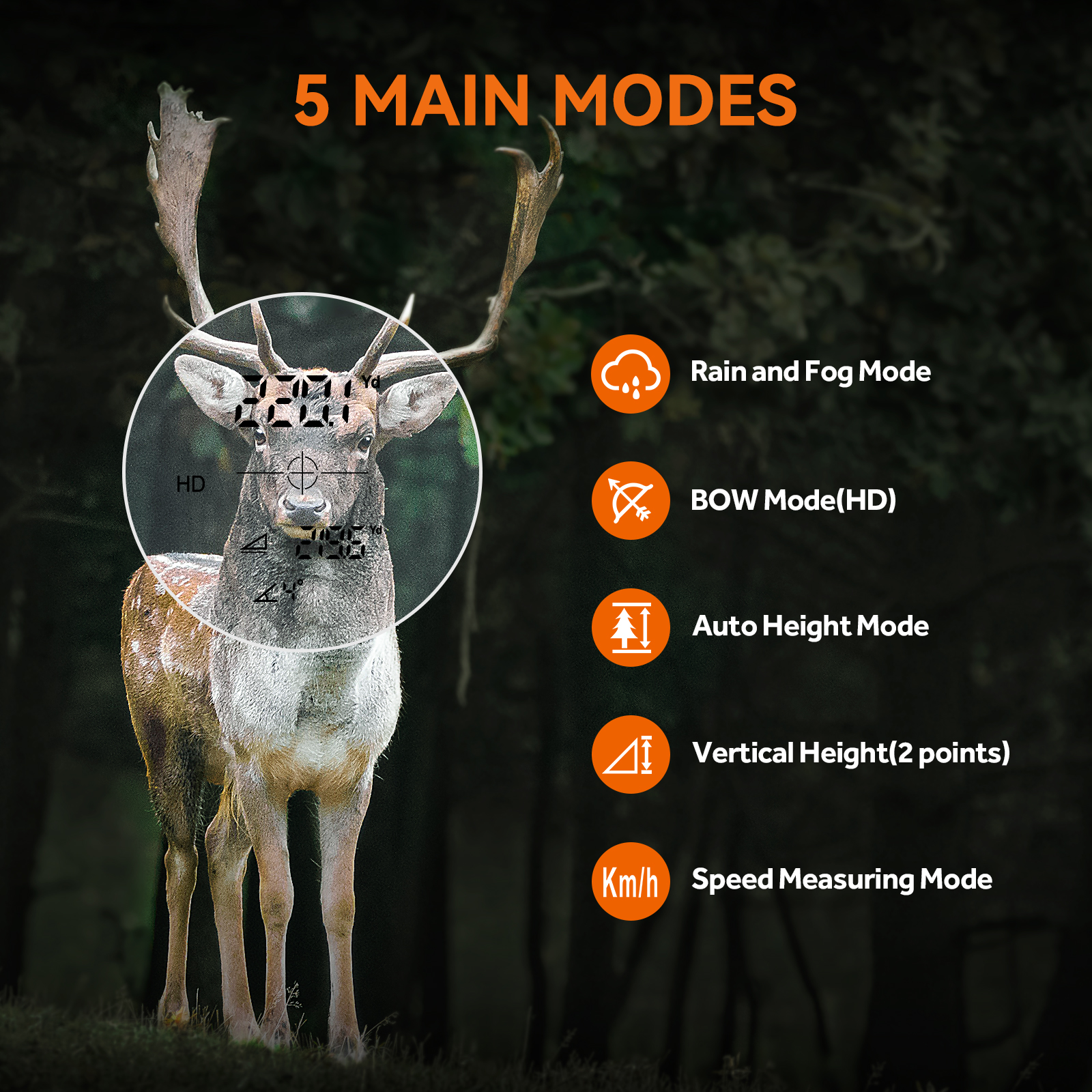 MiLESEEY Range Finder for hunt - Rangefinder Laser Hunting review and price