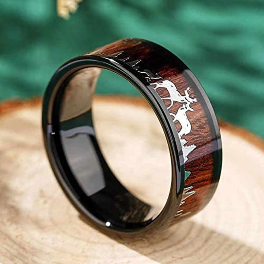 Fashion 8mm Koa Wood Inlay Dee - Wildman Hunting & Outdoor Linton'S Corner Silver Lakes review and price