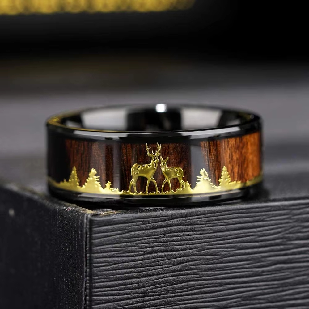 Fashion 8mm Koa Wood Inlay Dee - Wildman Hunting & Outdoor Linton'S Corner Silver Lakes review and price
