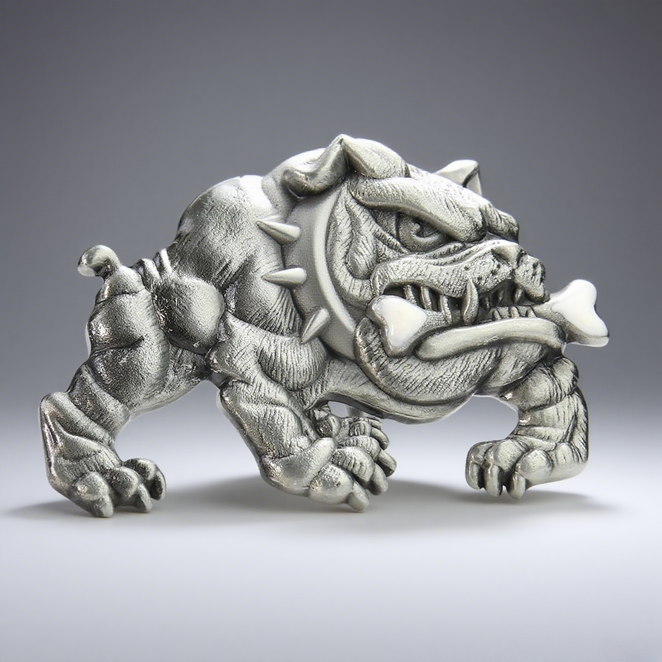 Pit Bull Dog Fangs Belt Buckle - Hunting Dog Outdoor review and price